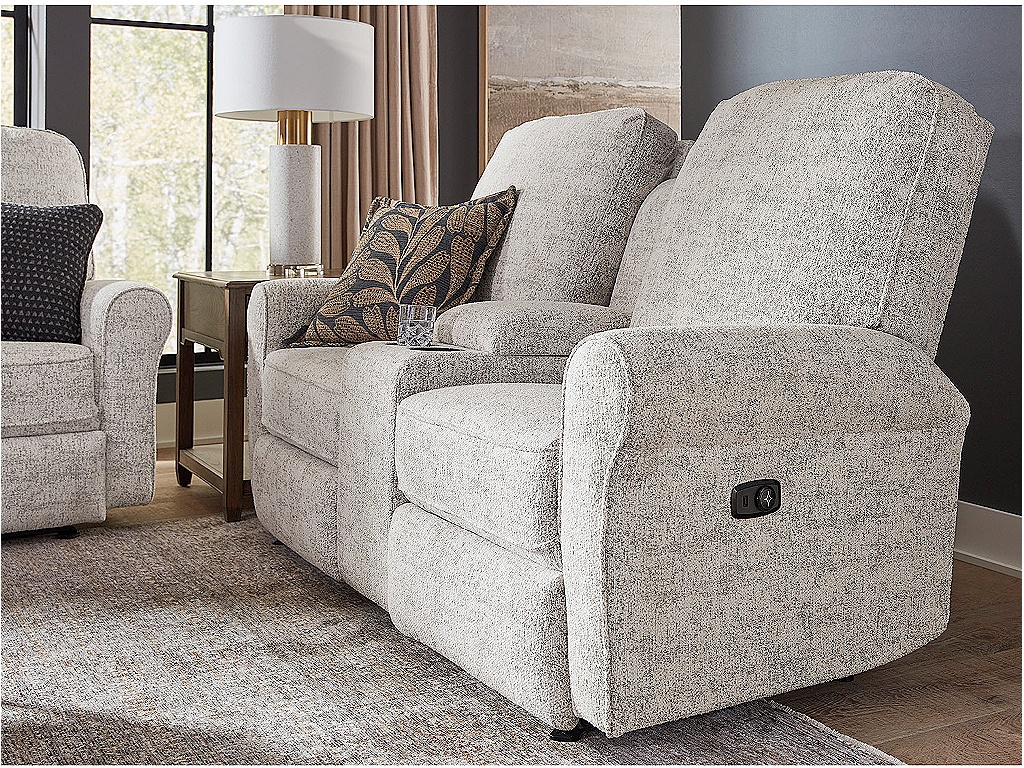 Josey Stylish Reclining Loveseat - image 9
