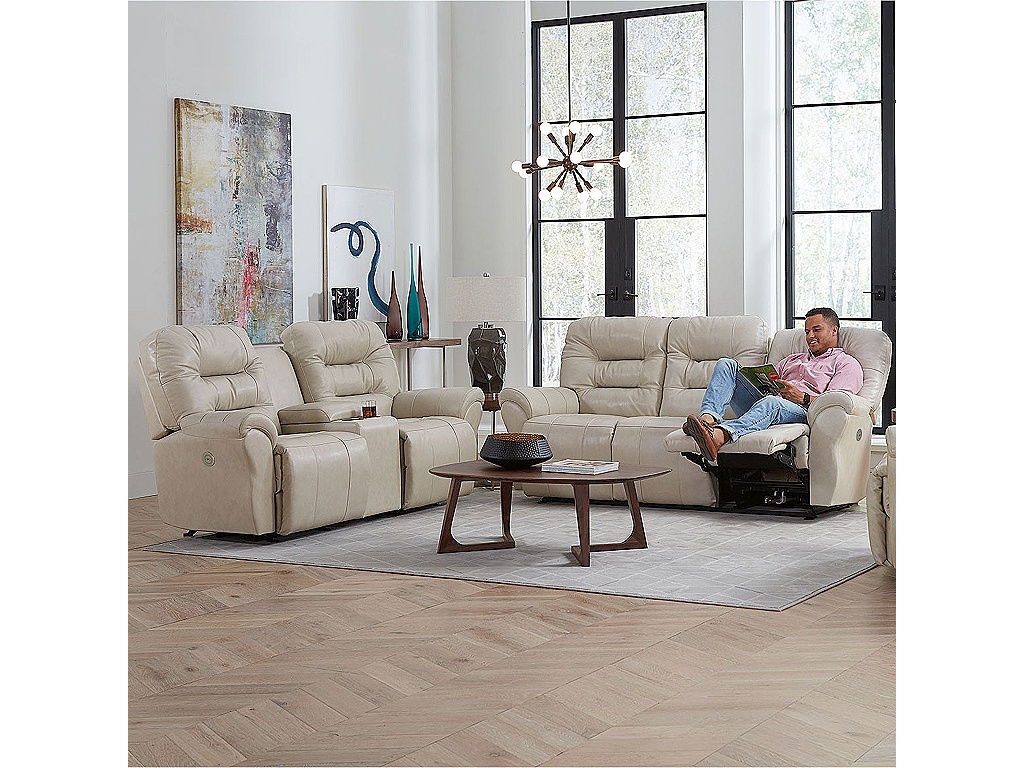 Unity Modern Styled Reclining Loveseat - image 8