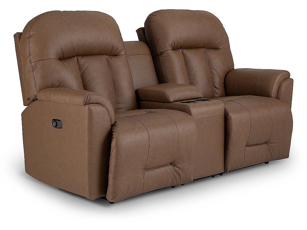 Suitably Modern Reclining Loveseat - image 4