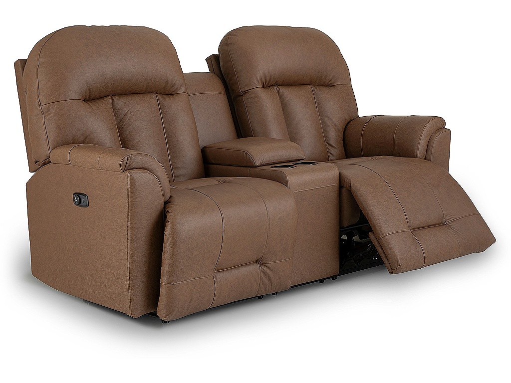 Suitably Modern Reclining Loveseat - image 5