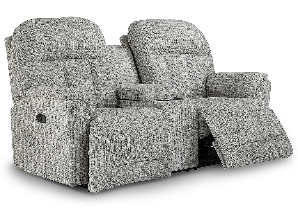 Suitably Modern Reclining Loveseat - image 1