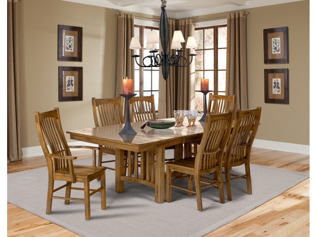 Slatback Sidechair - image 1