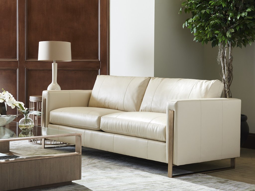 Nob Hill Leather Sofa - image 3