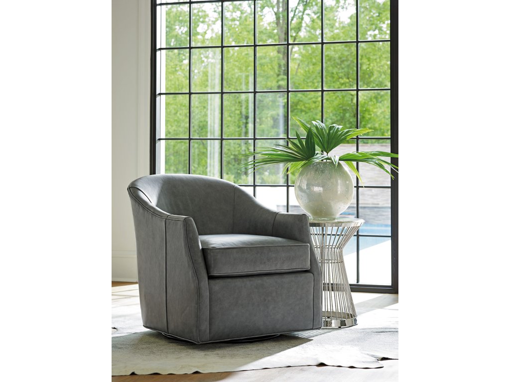 Escala Leather Swivel Chair - image 2