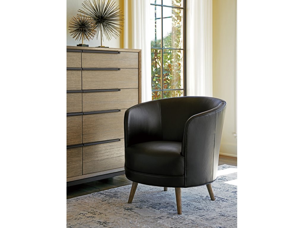 Torrington Leather Swivel Chair - image 2