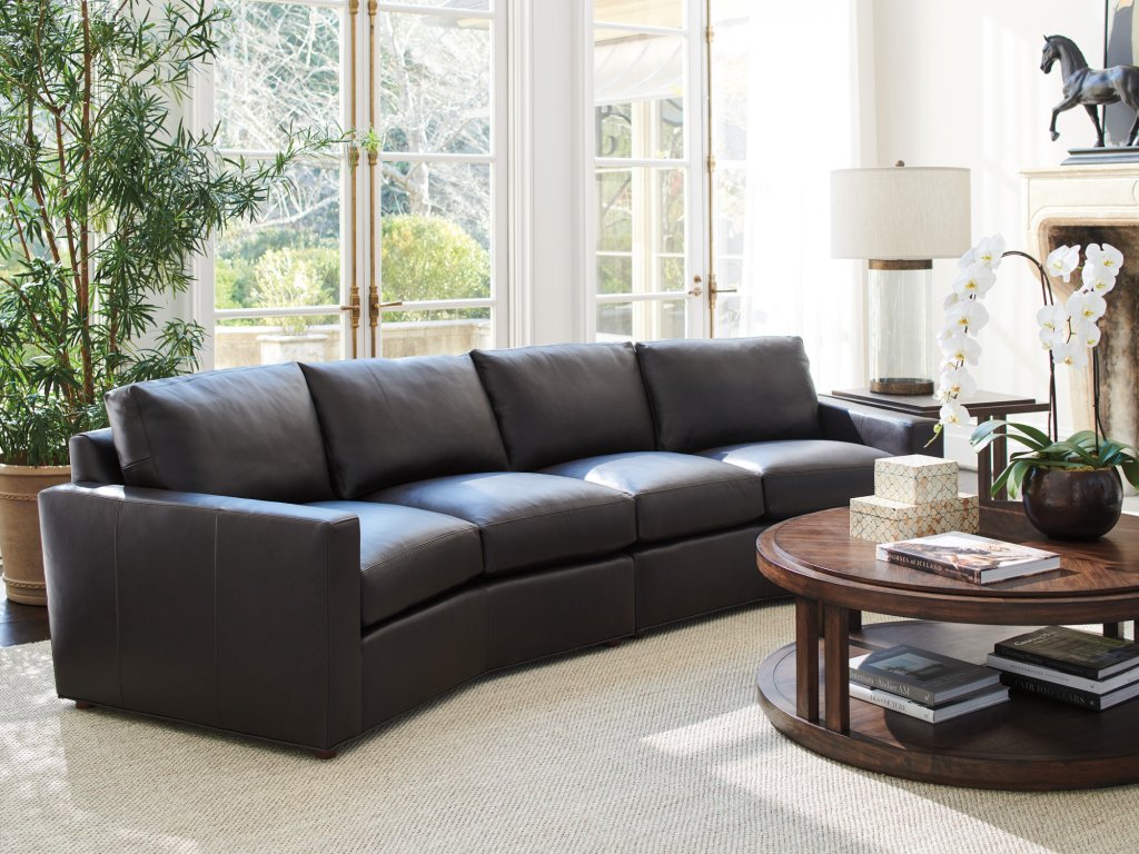 Ashbury Leather Sectional - image 3