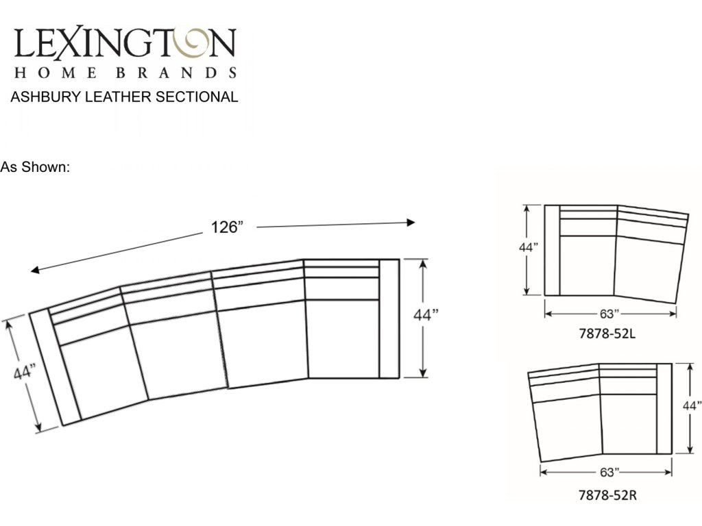 Ashbury Leather Sectional - image 2