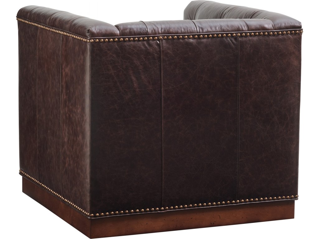 Freemont Leather Swivel Chair - image 1