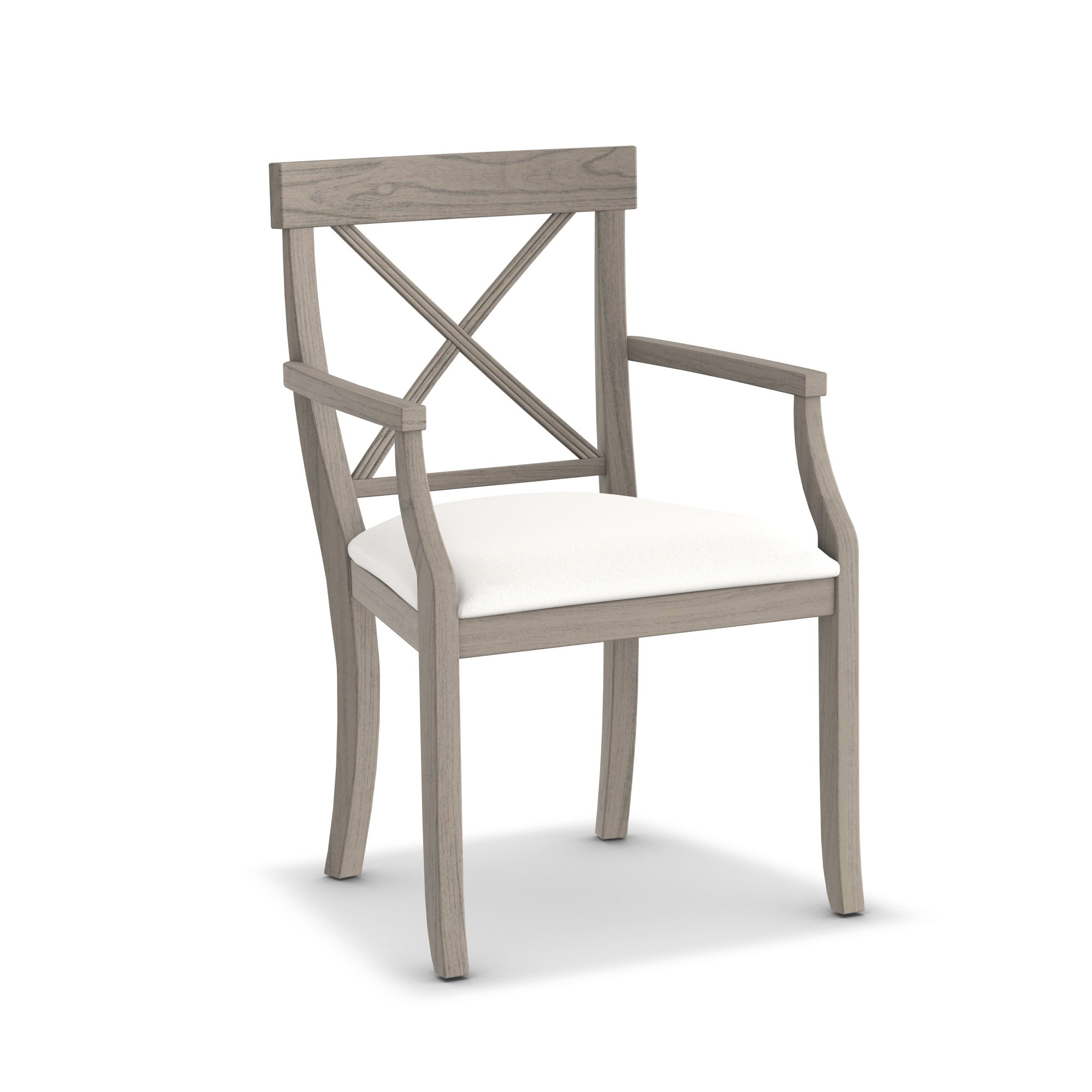 Gat Creek La Croix Arm Chair - Upholstered Seat, primary thumbnail