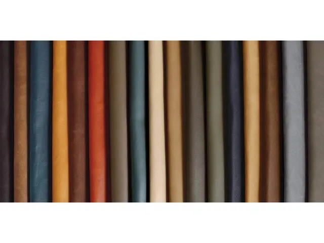 Jamestown Leather Ottoman - Alternative View