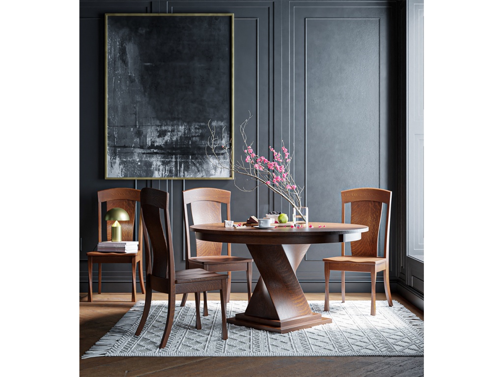 Lexington Single Pedestal Table - image 1