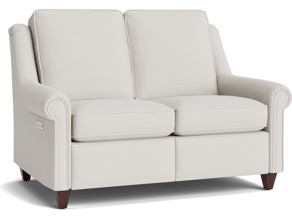 Magnificent Motion Reclining Panel Arm Loveseat - image 1