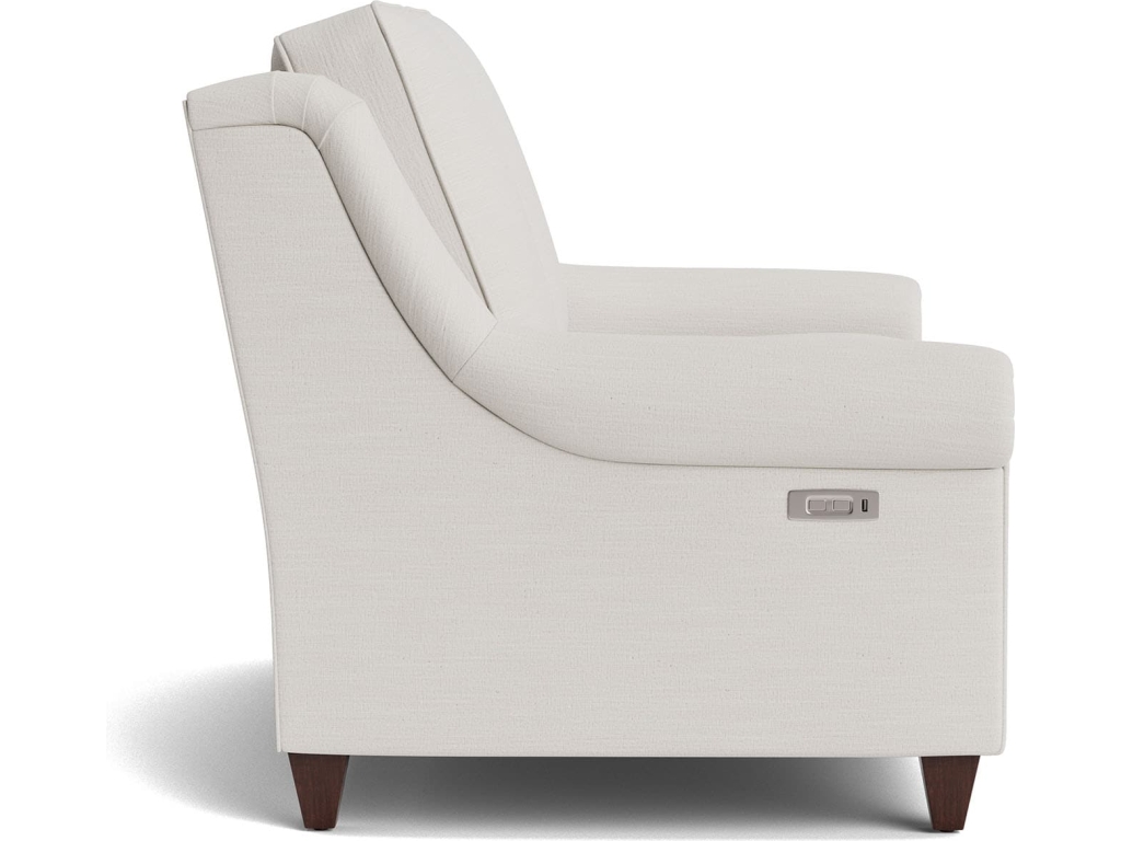 Magnificent Motion Reclining Panel Arm Loveseat - image 2