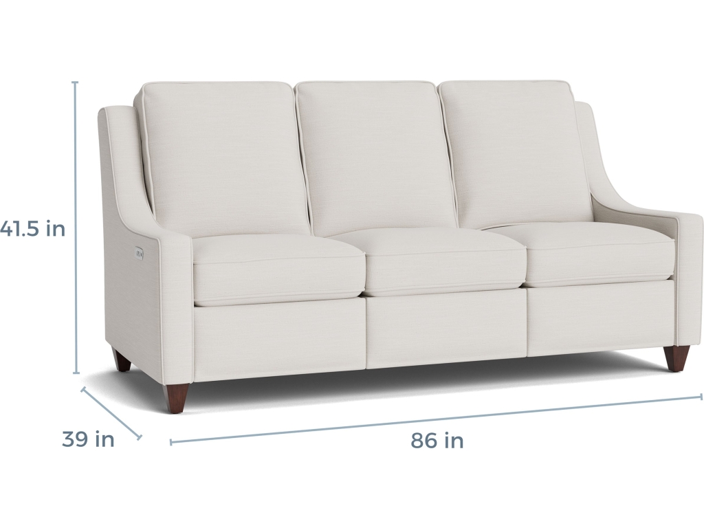 Magnificent Motion Reclining Slope Arm Sofa - image 3