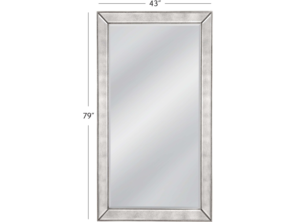 Beaded Floor Mirror - image 4