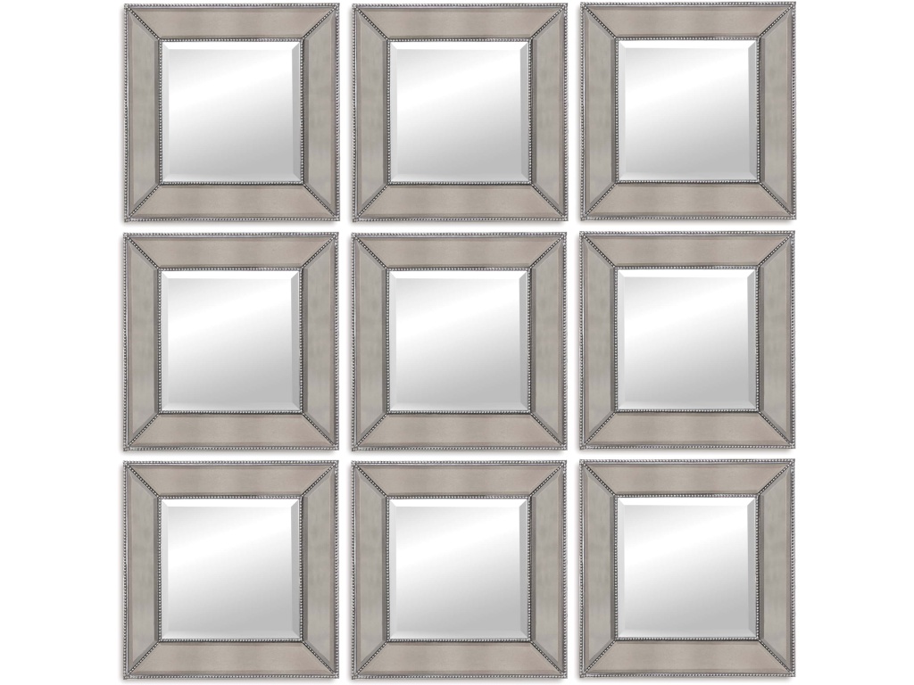 Beaded Wall Mirror - image 2