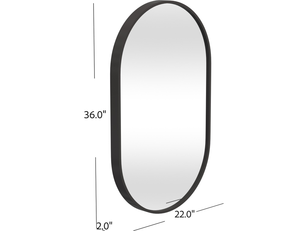 Oval Wall Mirror - image 3