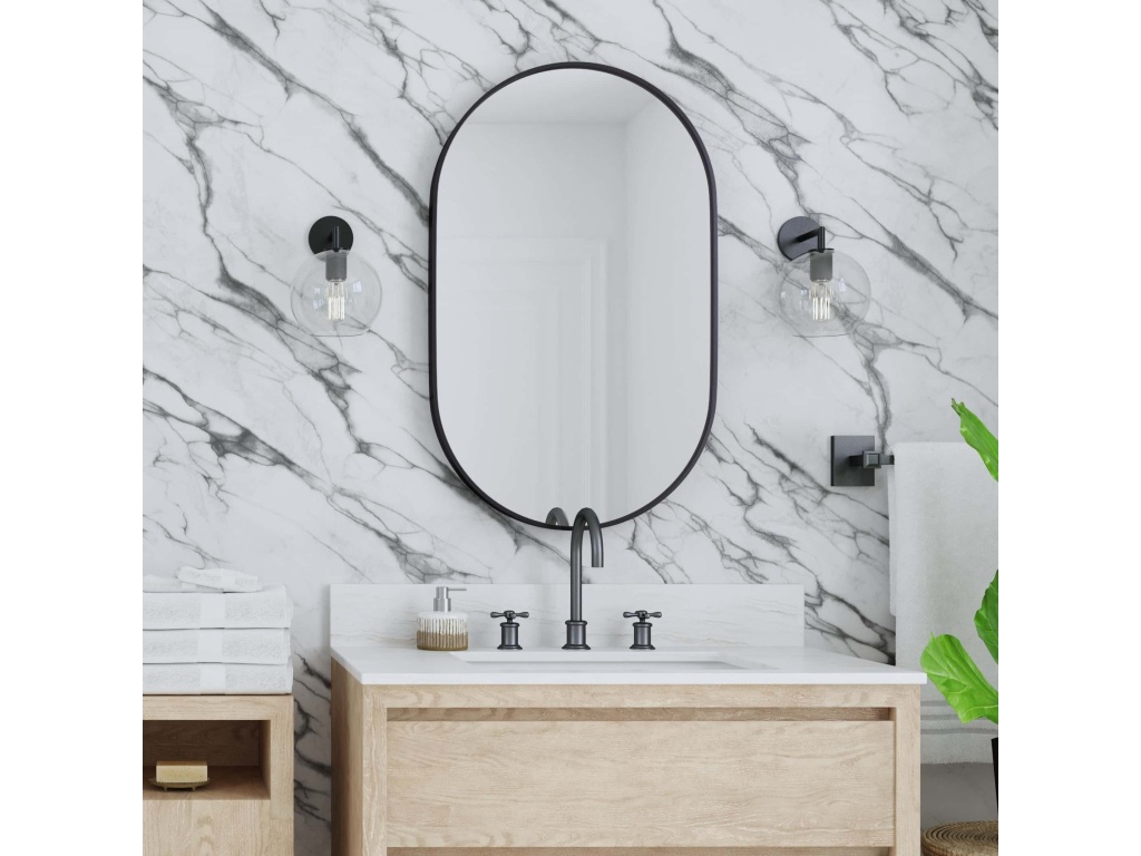 Oval Wall Mirror - image 4
