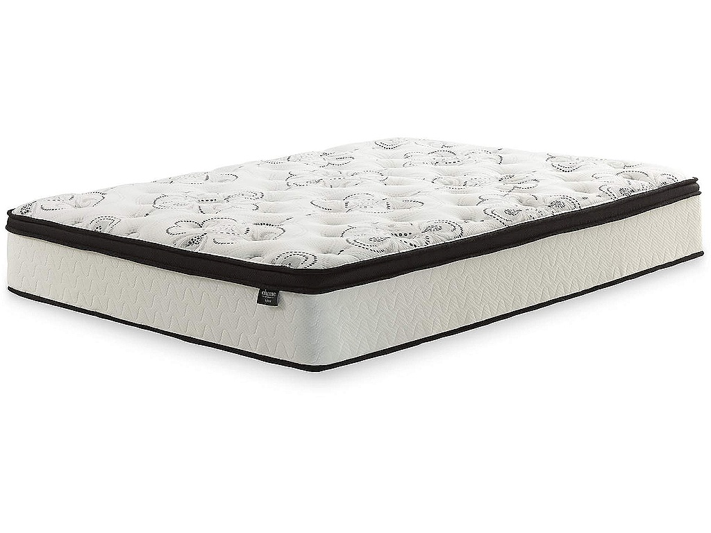 Chime 12 Inch Hybrid California King Mattress and Foundation Set - image 1
