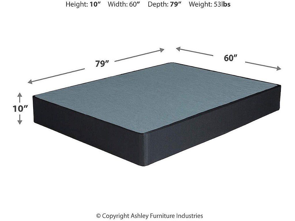 Chime 12 Inch Hybrid California King Mattress and Foundation Set - image 5
