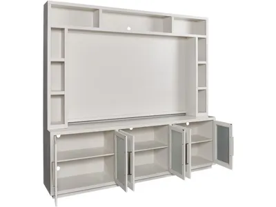97" Console & Hutch