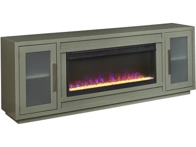 84" Fireplace Console