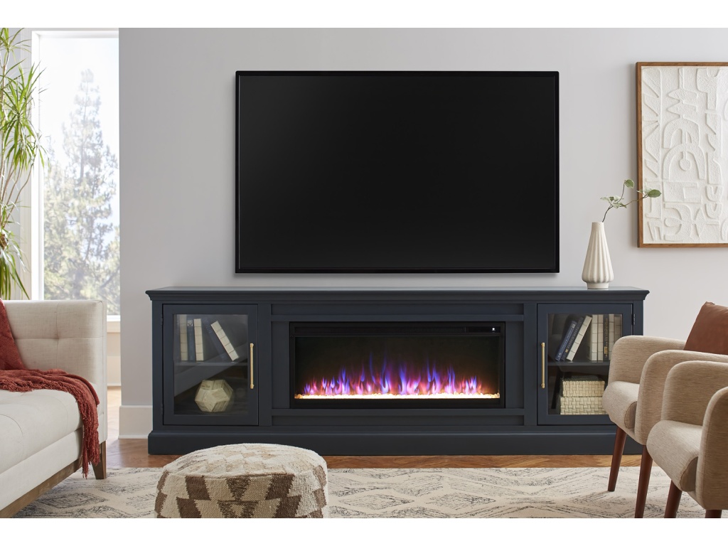 98" Fireplace Console - image 4