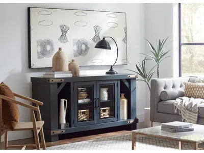 64" Console W/ 2 Doors