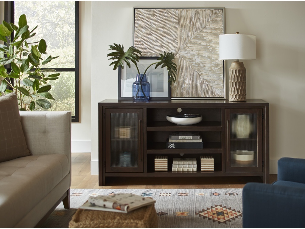 66" Console W/ 2 Doors - image 4