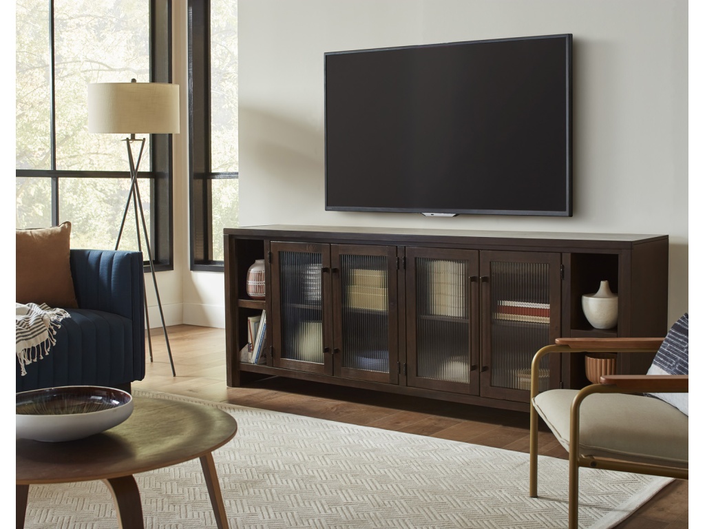 84" Console W/ 4 Doors - image 2