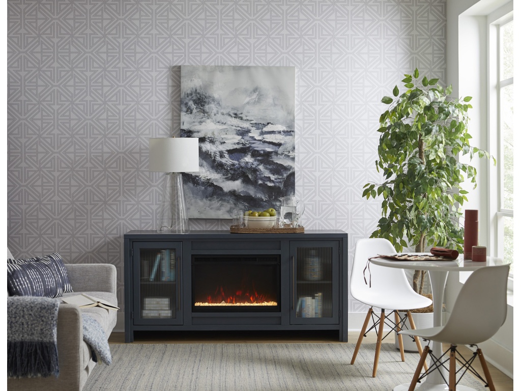 66" Fireplace Console - image 2