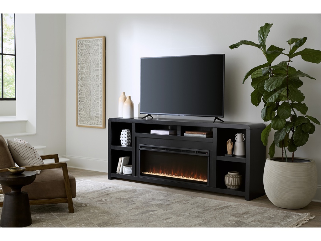84" Fireplace Console - image 1