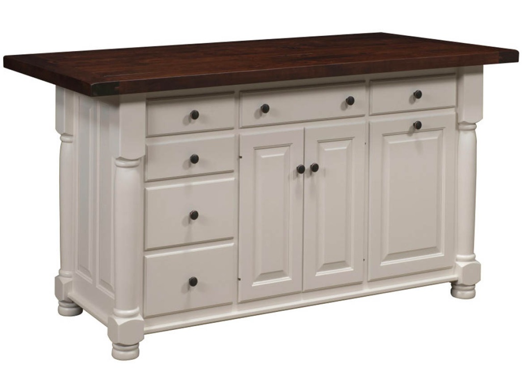 Jefferson City Turned Leg Island Base - main image