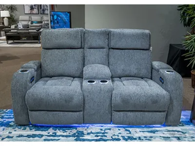 Studio Cave Power Reclining Loveseat with Console