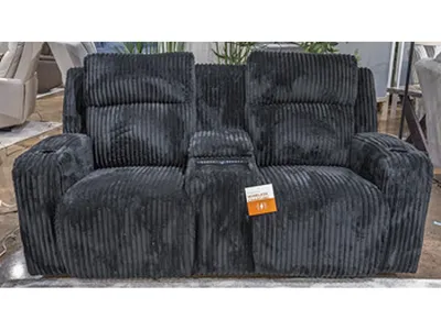 Forest Lake Power Reclining Loveseat with Console