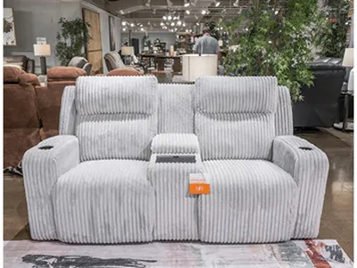 Forest Lake Power Reclining Loveseat with Console