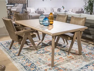 Cliff Trails Outdoor Dining Table
