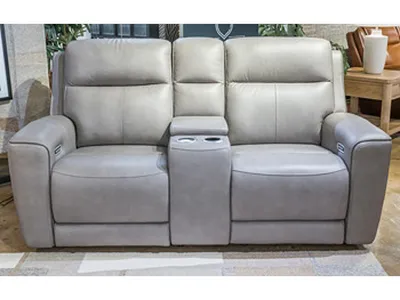 Time-Piece Power Reclining Loveseat with Console