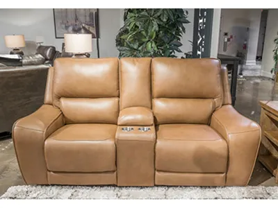 DeepWakes Power Reclining Loveseat with Console