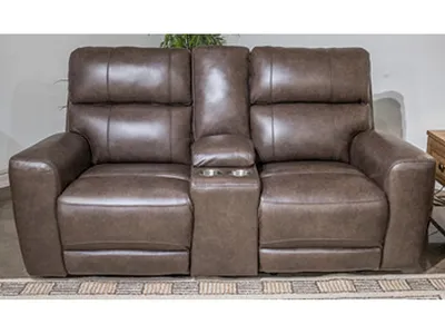 Crossplex Power Reclining Loveseat with Console