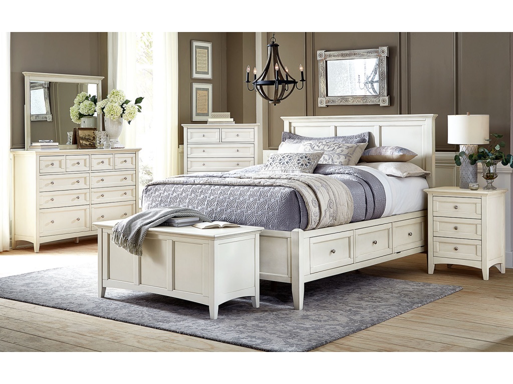 King Storage Bed - main image