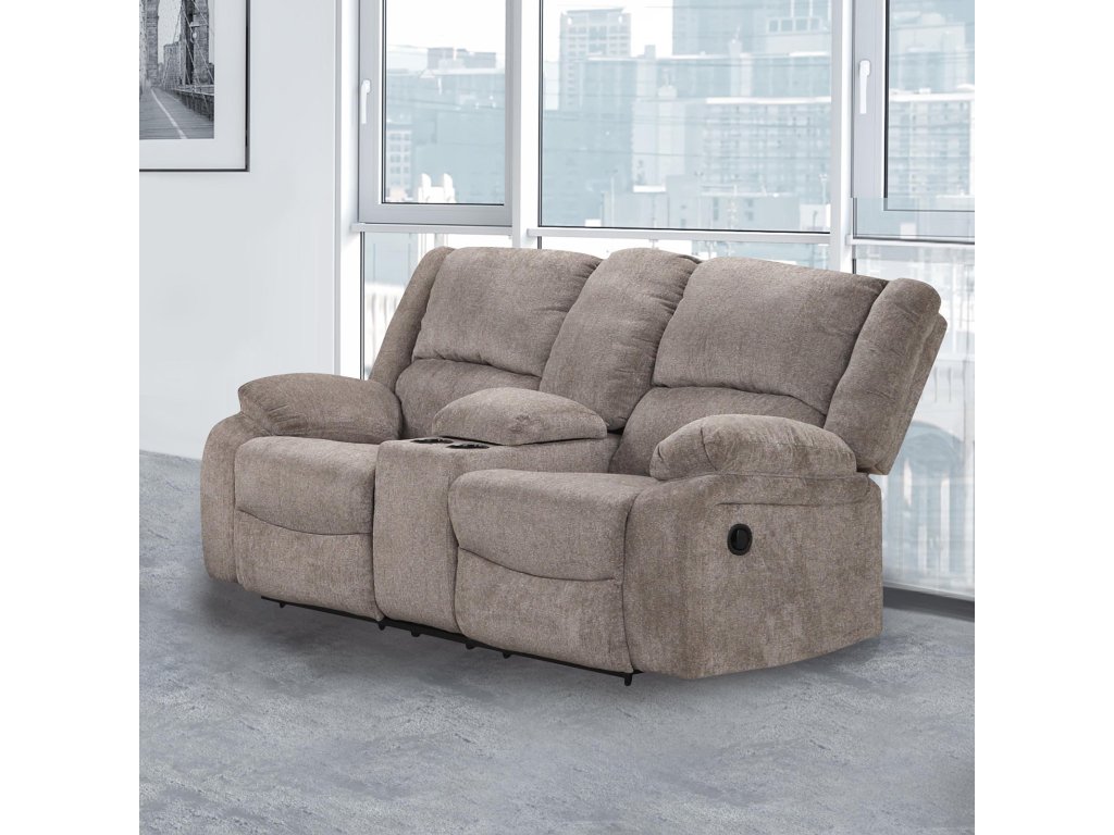 Loveseat, Mocha - main image