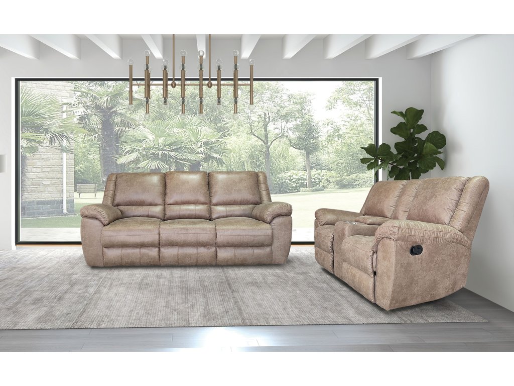 Rocker Recliner, Brown - image 1