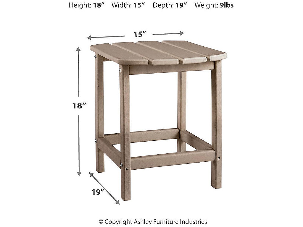 Sundown Treasure 4 Adirondack Chairs and Outdoor End Table - image 9