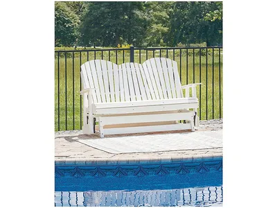 Hyland wave Outdoor Glider Loveseat