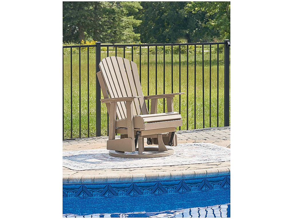 Hyland wave Outdoor Swivel Glider Chair - image 1