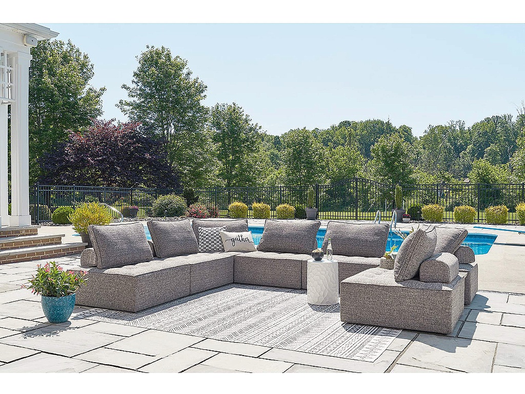 Bree Zee 8-Piece Outdoor Sectional - image 1
