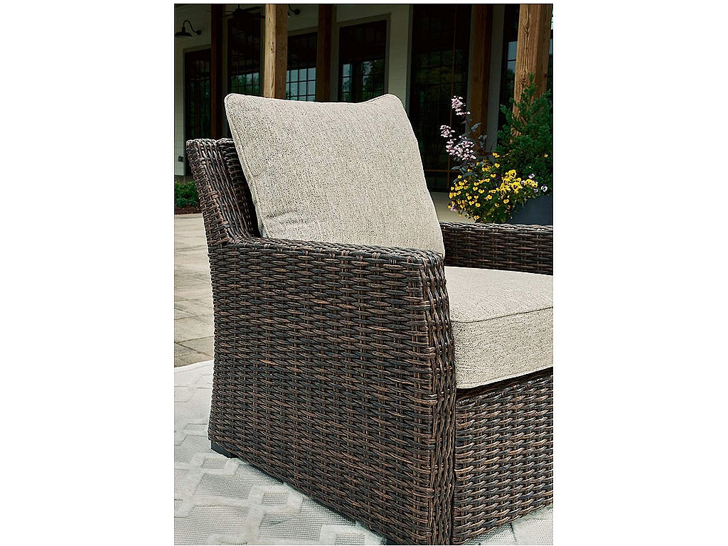 Brook Ranch Outdoor Lounge Chair with Cushion - image 5