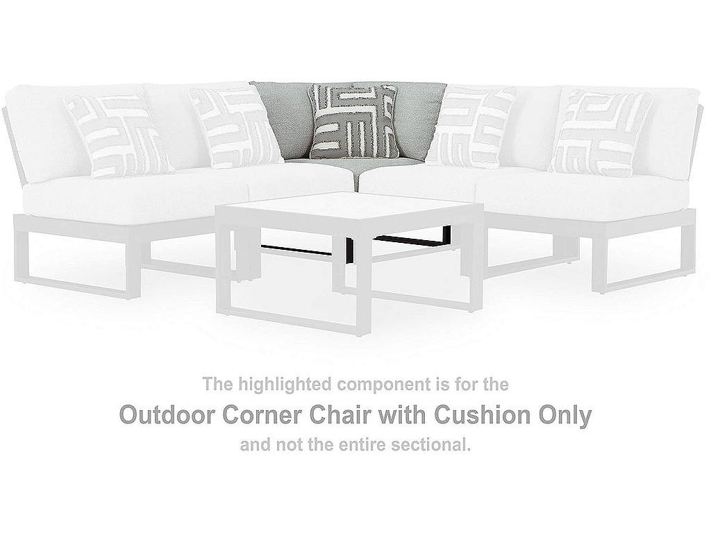 Beachloft Outdoor Corner Chair with Cushion - image 1