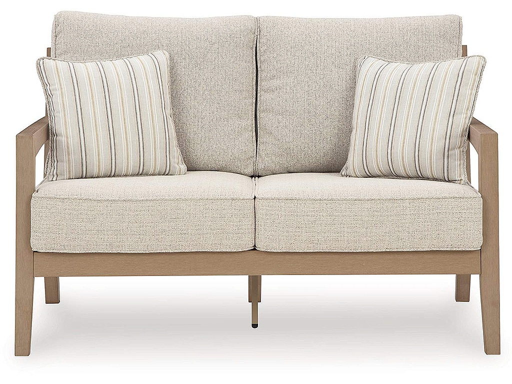 Hallow Creek Outdoor Loveseat with Cushion - image 2